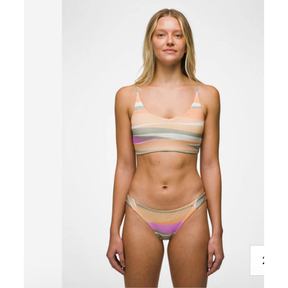 Prana Willow Falls Reversible Bikini Top size Small NEW‎ NWT